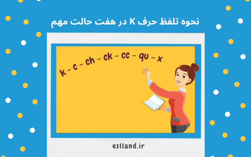 نحوه تلفظ k در انگلیسی، انواع صدا k در انگلیسی و k کجا تلفظ نمیشه